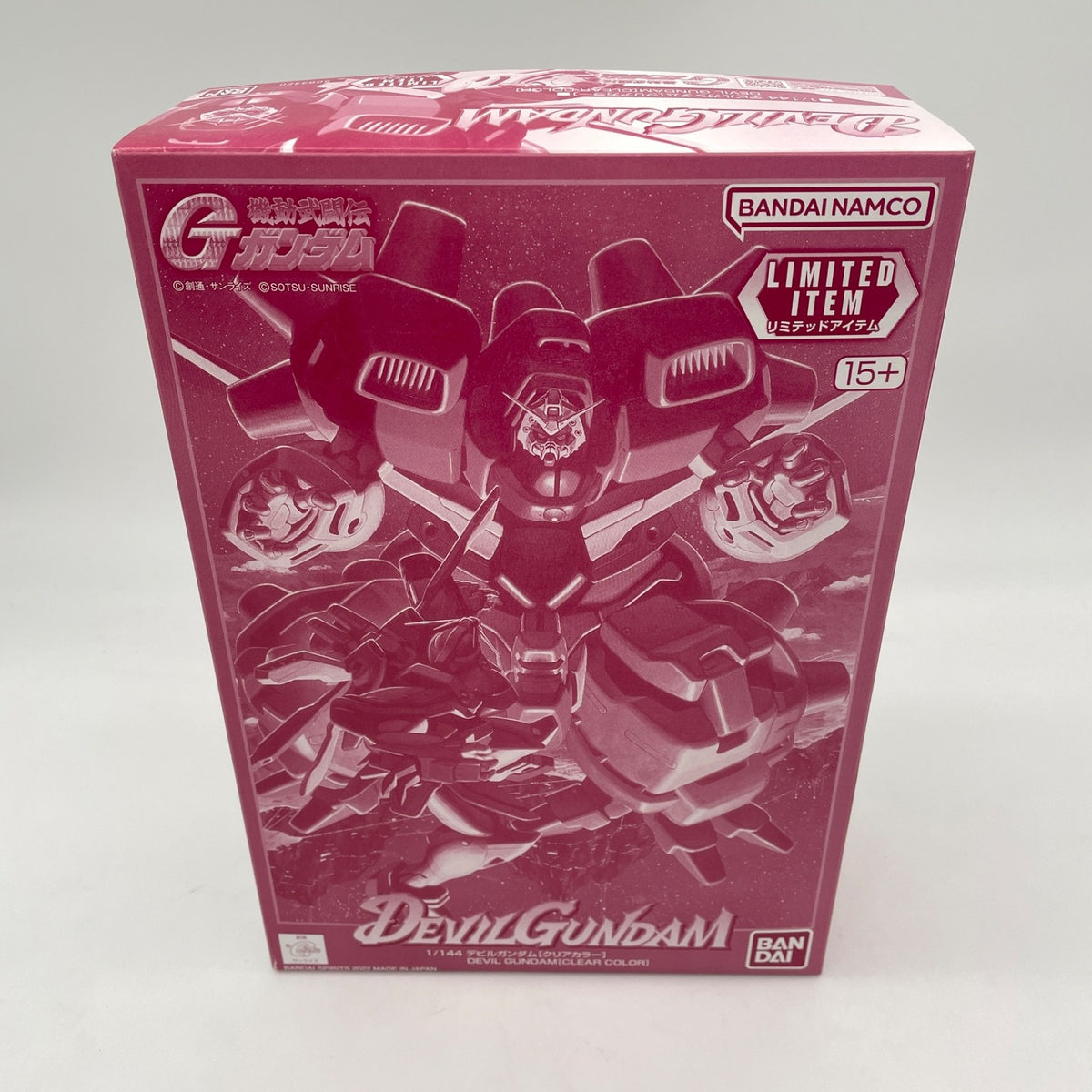Bandai Mobile Fighter G Gundam 1/144 Jdg-00X Devil Clear Color Japan