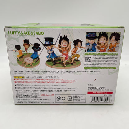 Figuarts ZERO ONE PIECE Luffy Ace Sabo A Promise Of Brothers Figure BANDAI