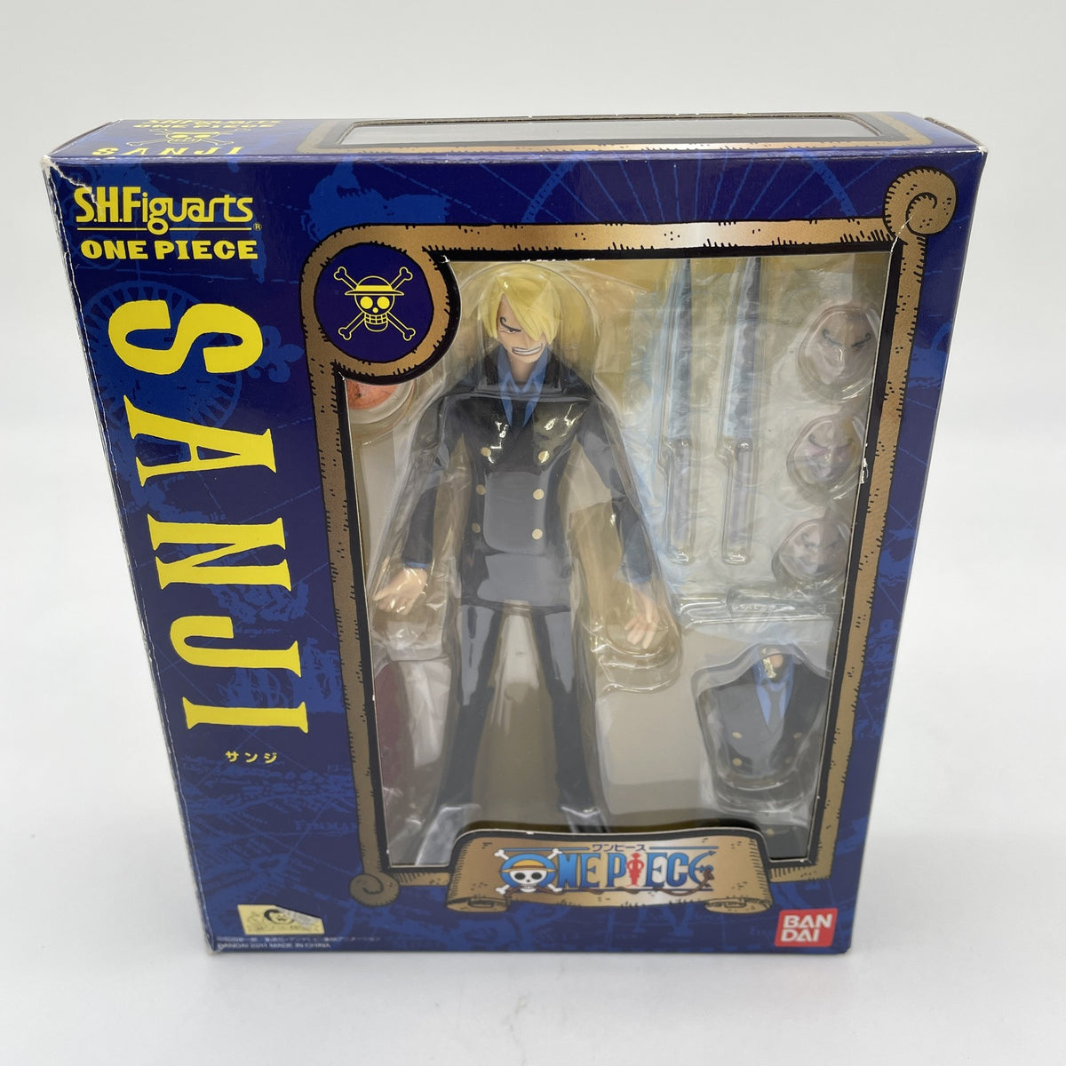 S. H. Figuarts One Piece Sanji Action Figure BANDAI Japan Import