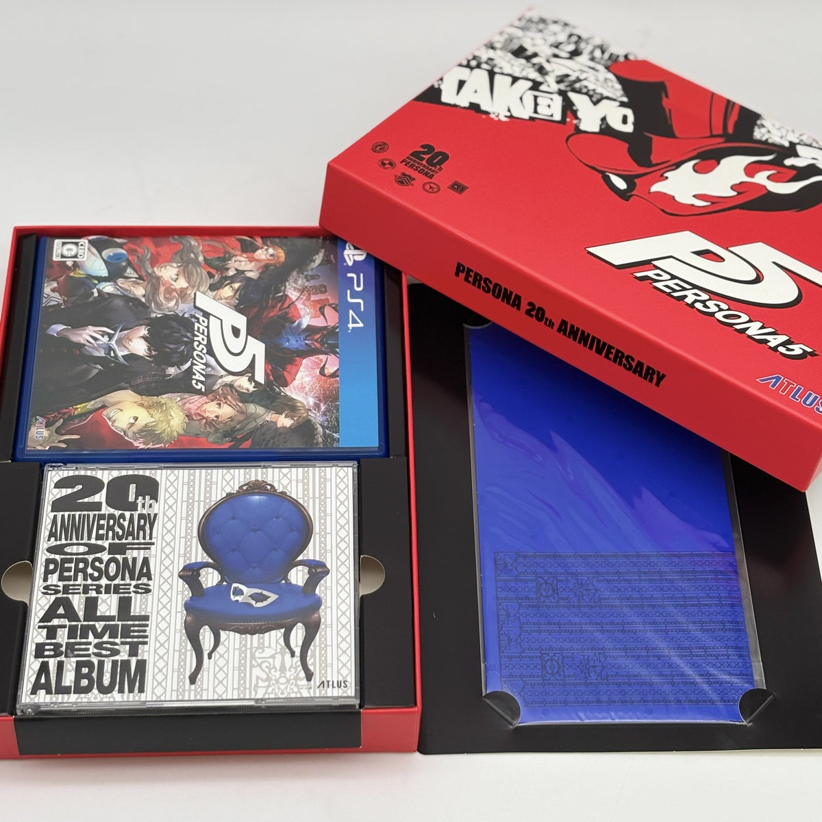 PS4 Persona 5 20th Anniversary Edition Treasure BOX From Japan