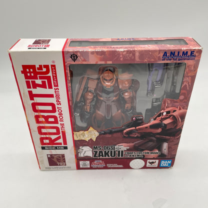 BANDAI ROBOT SPIRITS GUNDAM MS-06S ZAKU II CHAR'S CUSTOM ver. A.N.I.M.E. JP