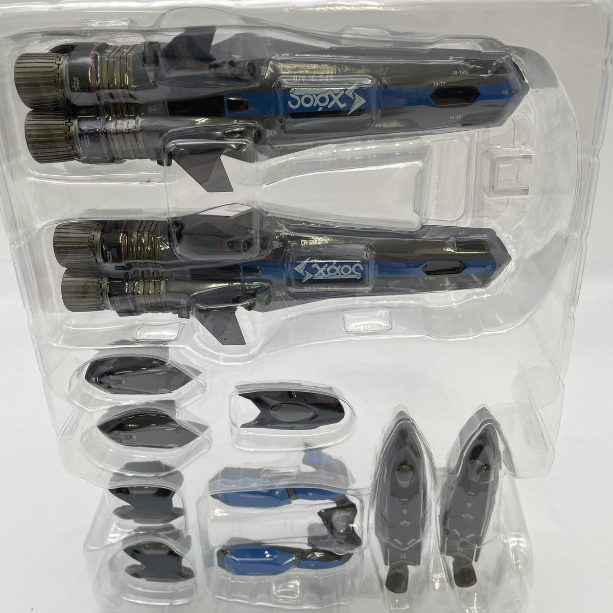 VF-31AX Macross DX Chogokin Kairos Plus Hayate Immelmann Super Parts BANDAI JP