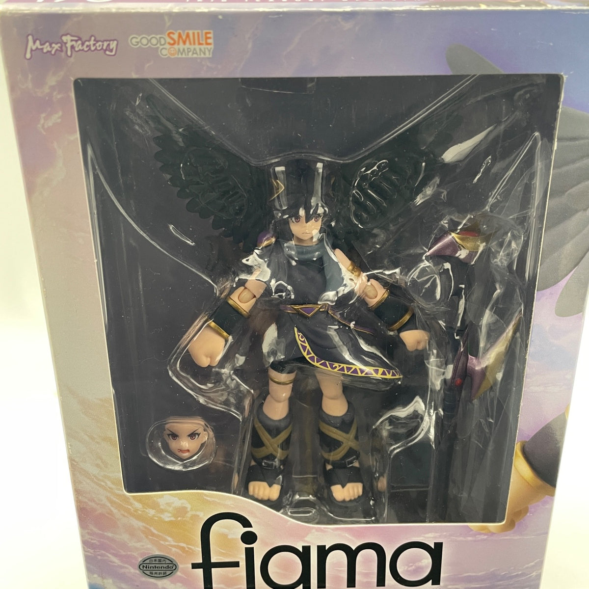 figma Kid Icarus Uprising black Pit Figure #176 Max Factory Japan Import