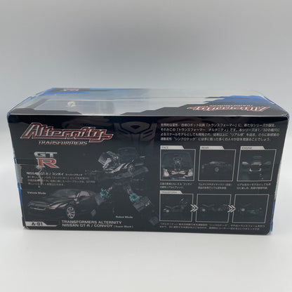 TRANSFORMERS A-01 NISSAN GT-R/ CONVOY SUPER BLACK ALTERNITY IN STOCK TAKARA TOMY