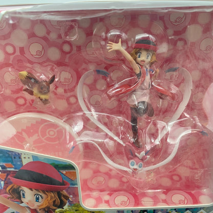 MegaHouse G.E.M. Series Pokemon Serena & Sylveon Figure
