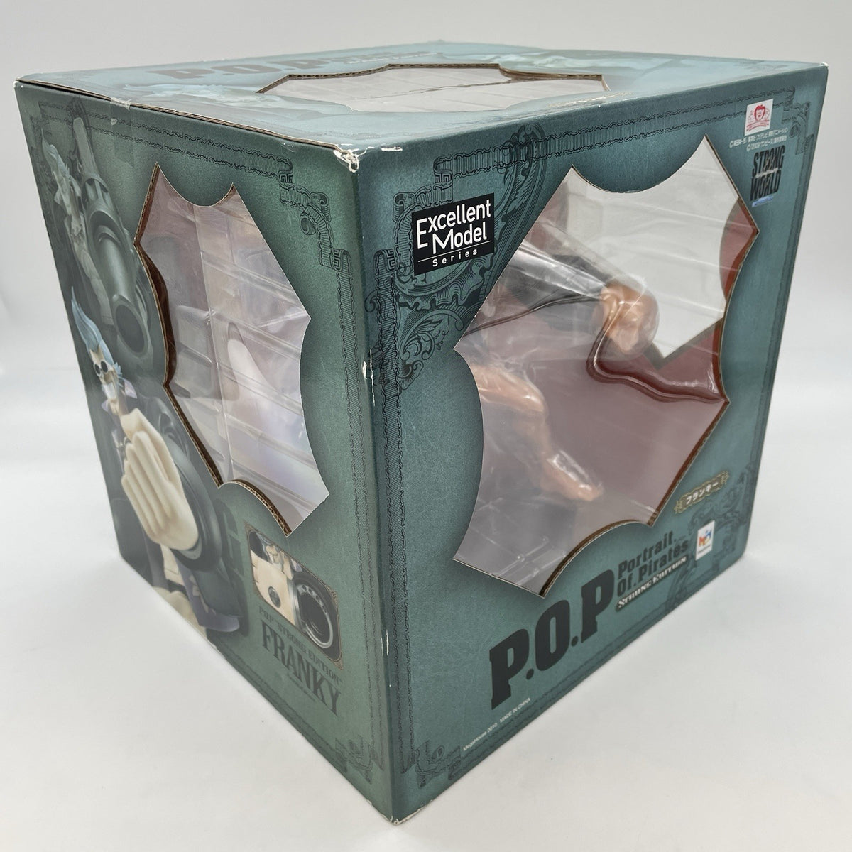 Portrait.Of.Pirates P.O.P One Piece Franky Figure STRONG EDITION Megahouse