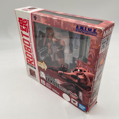 BANDAI ROBOT SPIRITS GUNDAM MS-06S ZAKU II CHAR'S CUSTOM ver. A.N.I.M.E. JP