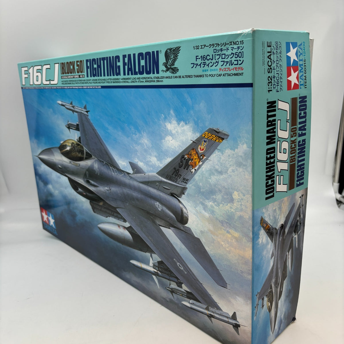 1/32 F-16CJ US Air Force Rocky Fighting Falcon Block50 Plastic Kit Tamiya