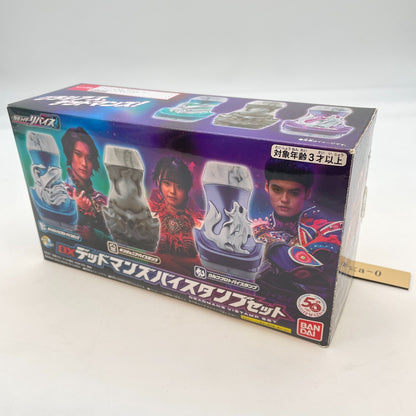 Kamen Rider Revice DX Deadmans Vistamp Set Japan Import Bandai Toy