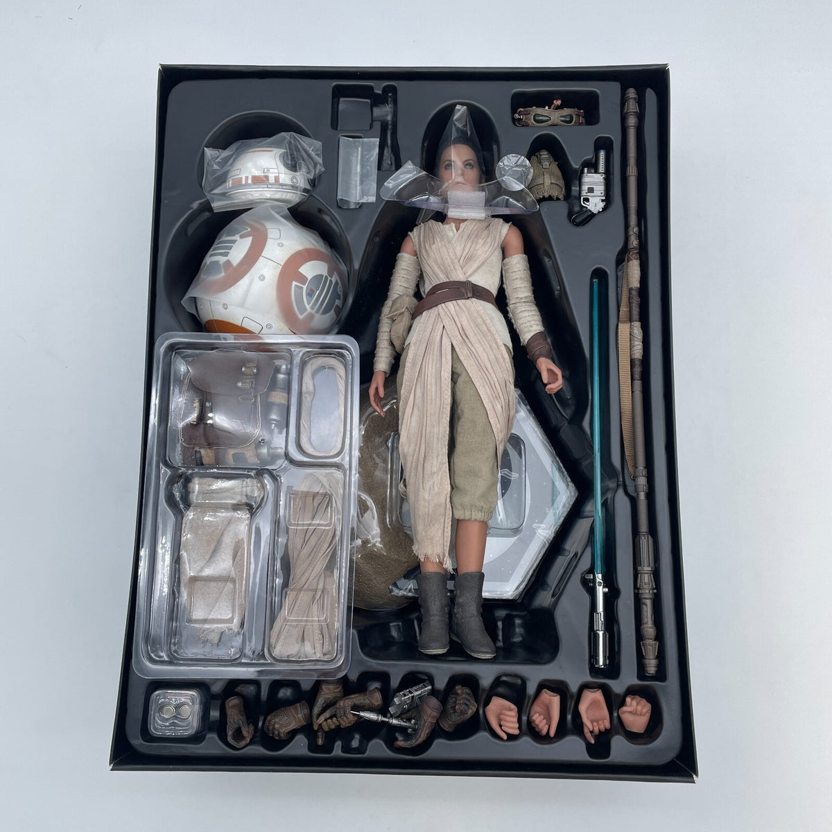 Hot Toys Star Wars The Force Awakens Rey & BB-8 1/6 Figure Movie Masterpiece