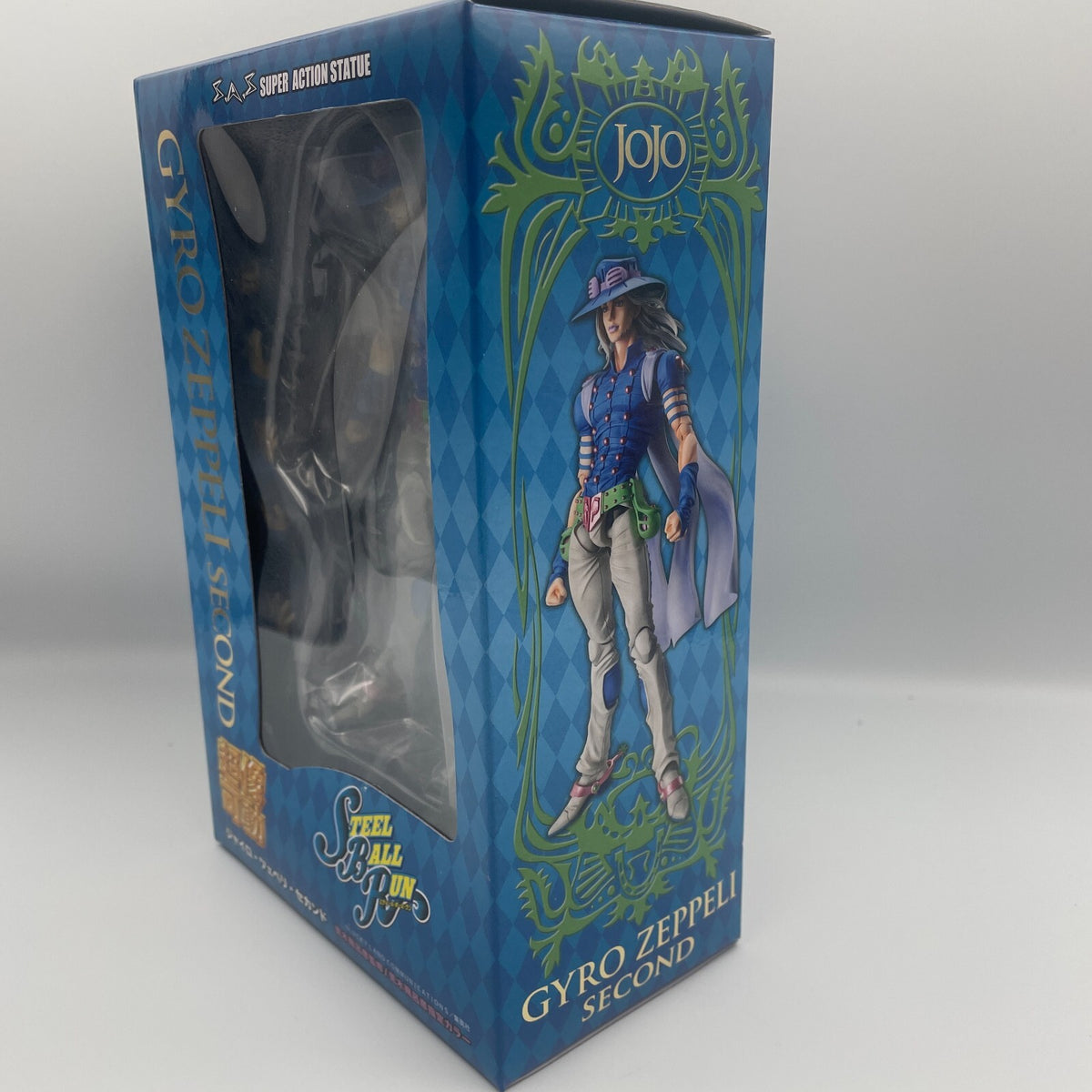 Figure Gyro Zeppeli second JoJo Steel Ball Run medicos Super Action Statue Japan
