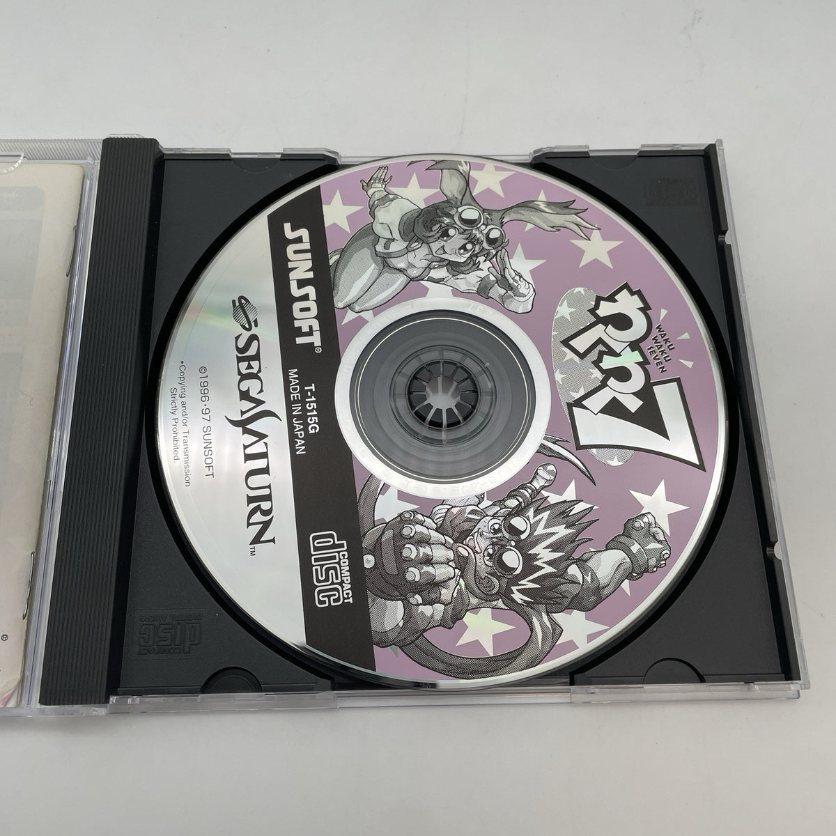 Sega Saturn WAKU WAKU 7 SUN SOFT SS Japan Import Game