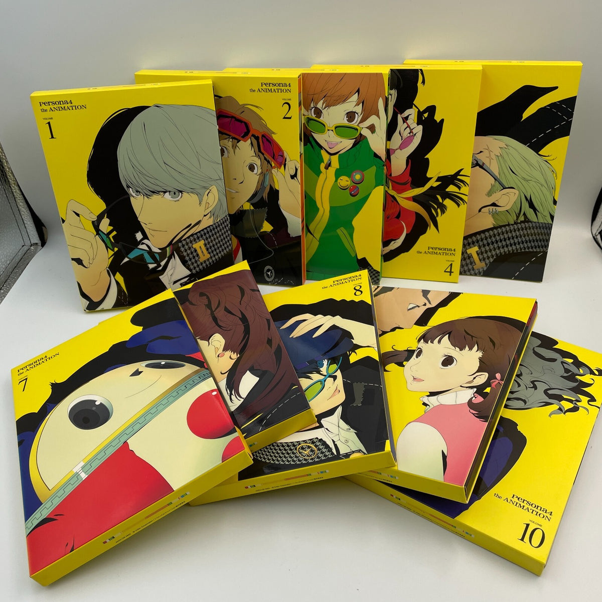 Persona 4 the ANIMATION Limited Edition Blu-ray Vol. 1-10 Complete set Japan