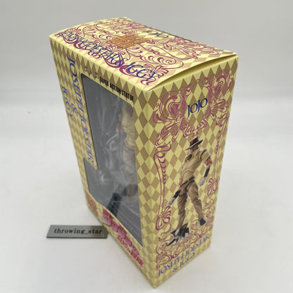 Super Action Statue JoJo's Bizarre Adventure Joseph Joestar & Iggy Figure SAS