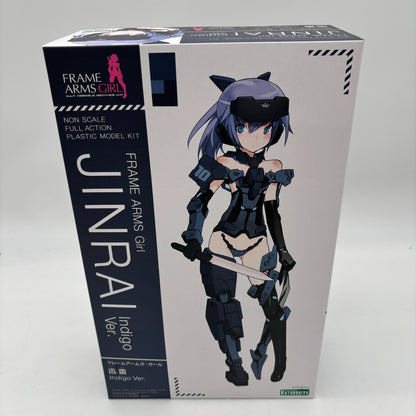 Kotobukiya Frame Arms Girl JINRAI Indigo Ver. Plastic Model Kit JAPAN