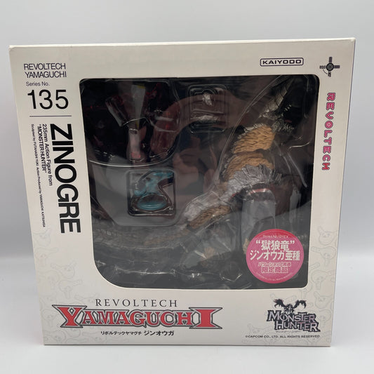 Figure Revoltech Yamaguchi NO.135EX Hell Wolf Dragon Zinogre Jinouga Subspecies