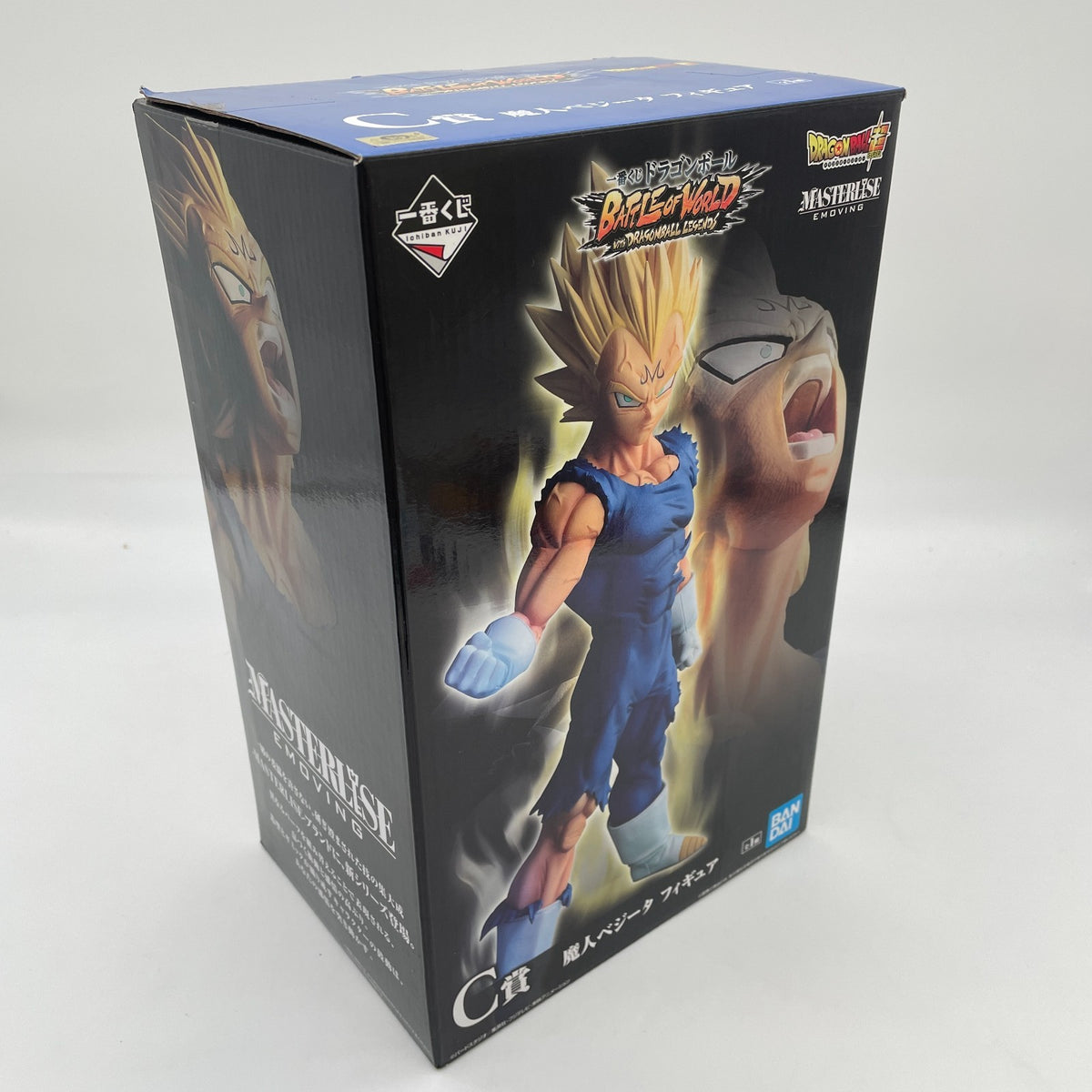 Dragonball Legends BATTLE OF WORLD Majin Vegeta Figure Ichiban kuji Banpresto