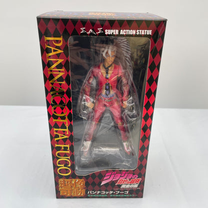 Medicos Super Action Statue Jojos Bizarre Adventure 5 Pannacotta Fugo Figure SAS