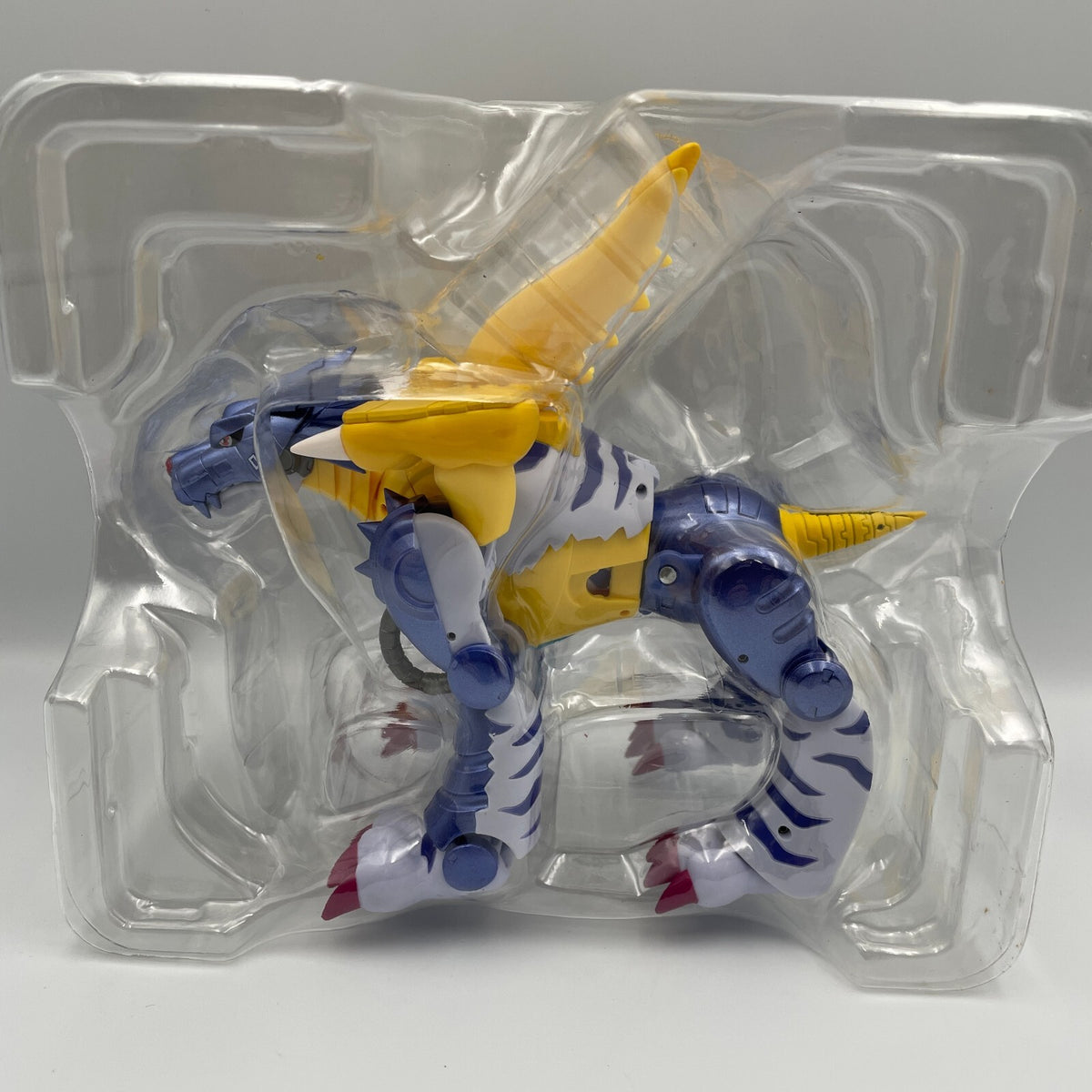Digivolving Spirits 02 Metal Garurumon Digimon Adventure Figure Bandai Japan