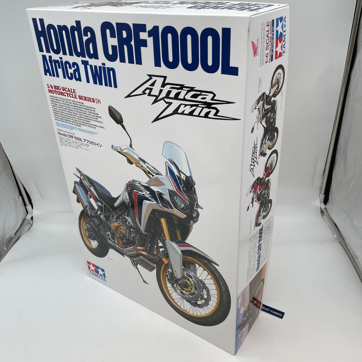 TAMIYA 1/6 Motorcycle Series No.42 Honda CRF 1000 L Africa Twin Display Model