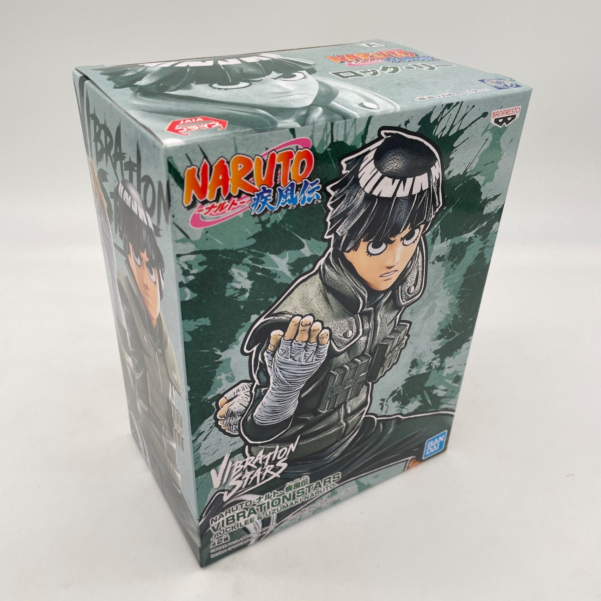 Naruto Shippuden Rock Lee Vibration Stars Statue BANDAI Japan