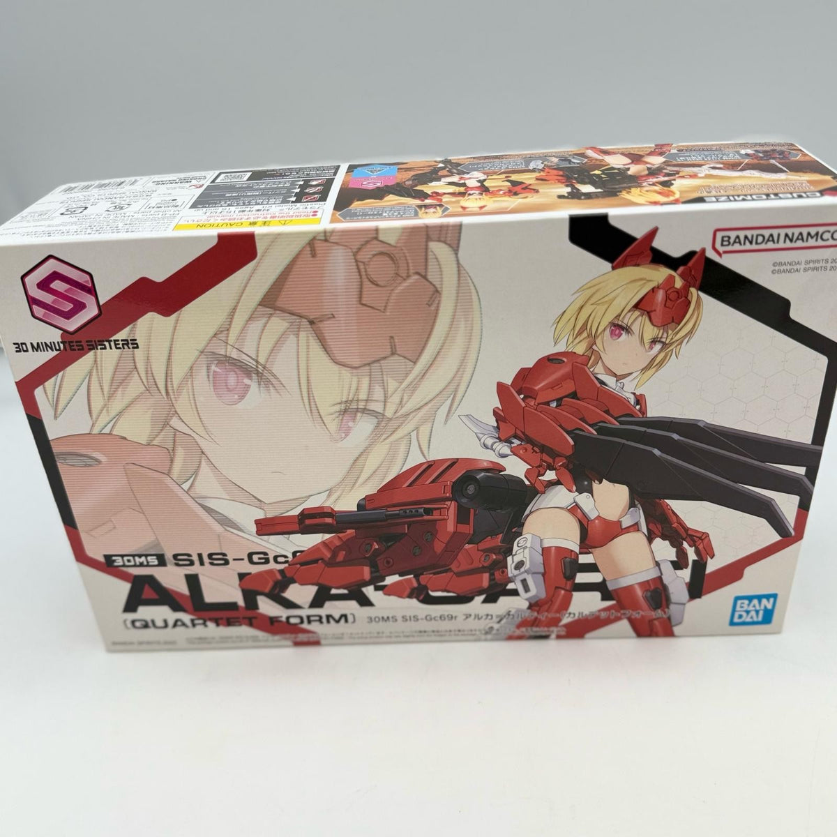 bandai 30MS SIS-Gc69r Alka Cultie Quartet Form 1/144 Scale Pre-Colored Model Kit