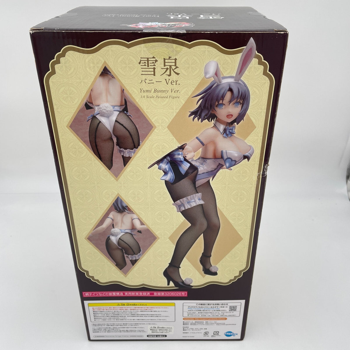 Figure Anime Yumi Bunny Rabbit Girl 1/4 Unassembled Senran Kagura Japan