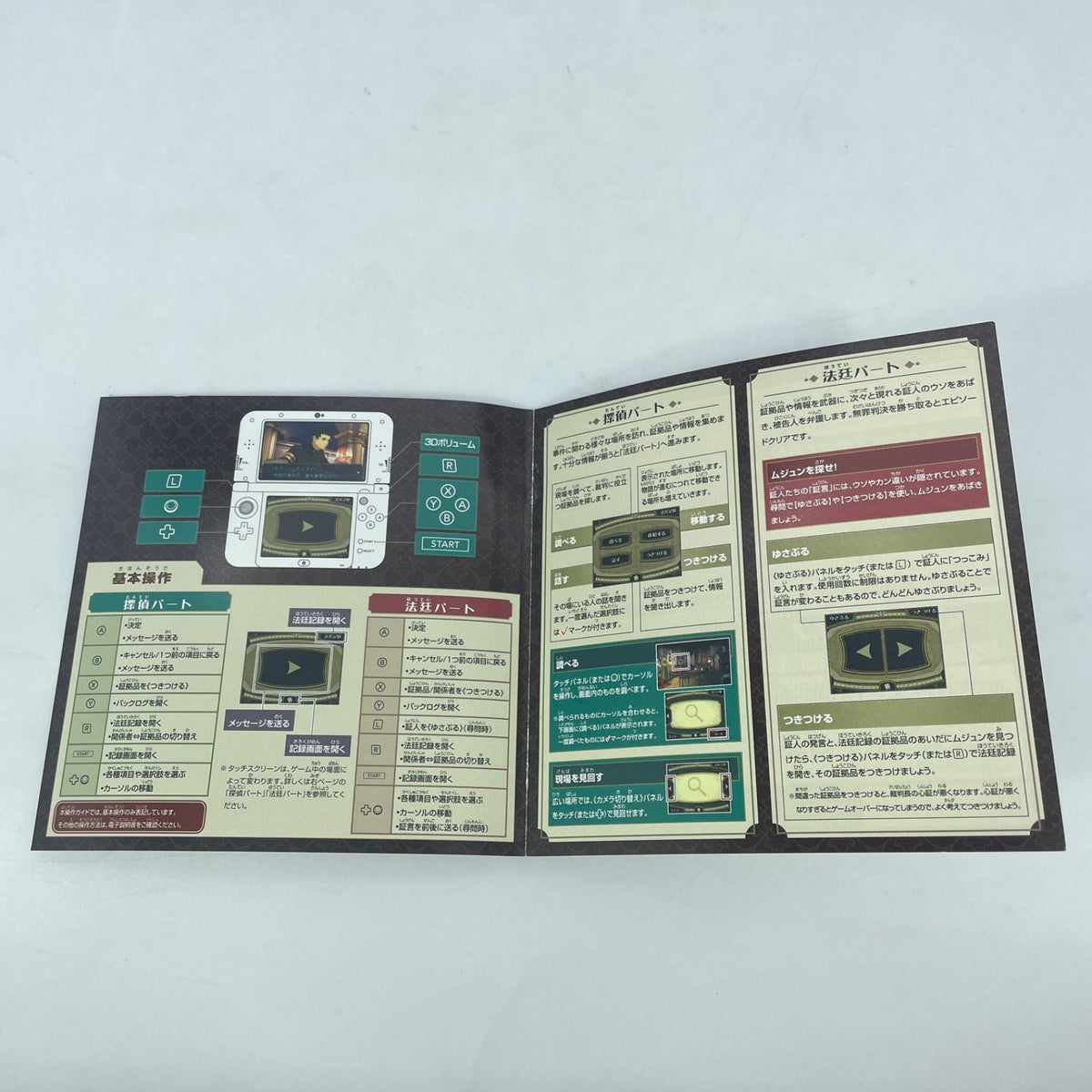 Nintendo 3DS Dai Gyakuten Saiban 2 Naruhodo Ryunosuke CAPCOM Japan Import