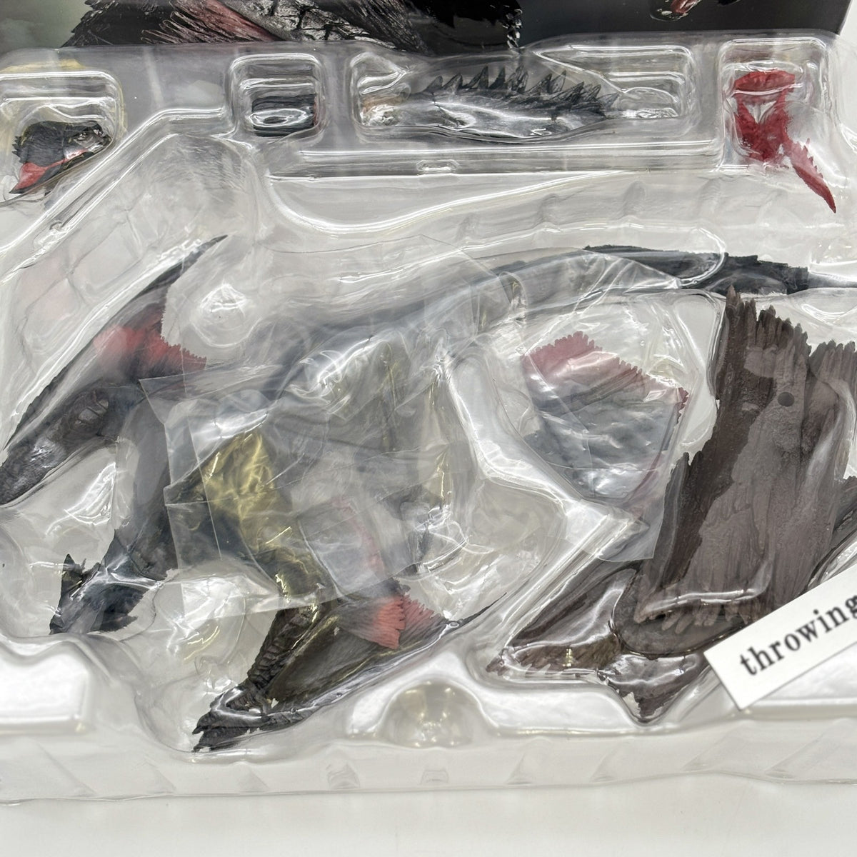 S.H.Monster Arts Monster Hunter World Iceborne Nargacuga Figure Bandai Japan Toy