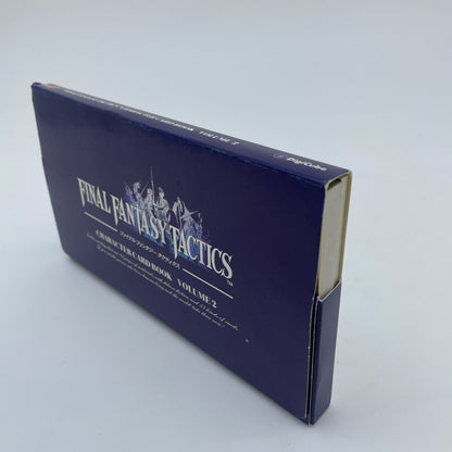 Final Fantasy Tactics character card book Vol.1 English 1997