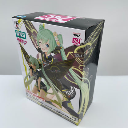 Hatsune Miku Racing Miku 2017 Team UKYO Support Ver. SQ Figure Banpresto Toy