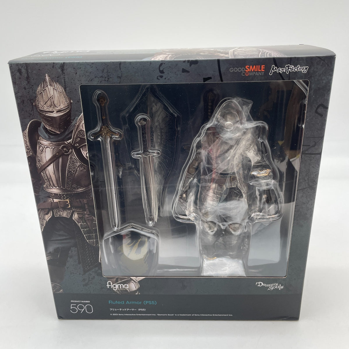 figma Demons Souls Fluted Armor Action Figure PS5 Good Smile Company Japan