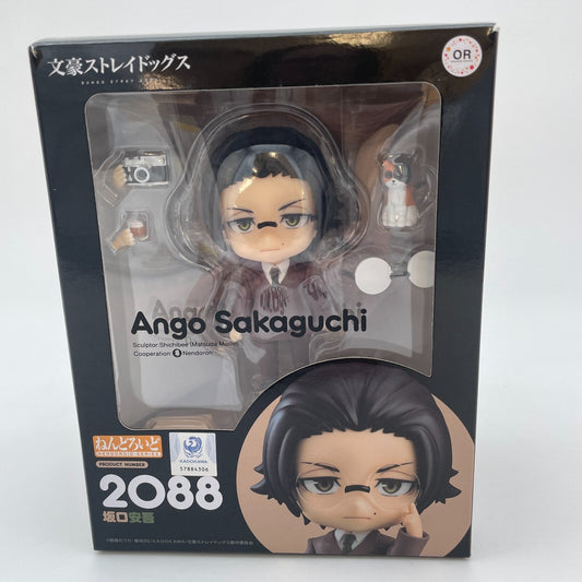 Nendoroid Bungo Stray Dogs Sakaguchi Ango Action Figure #2088 Orange Rouge