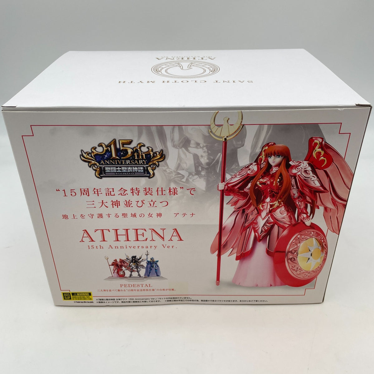 Saint Seiya Cloth Myth Goddess Athena 15th Anniversary Ver. Bandai From Japan