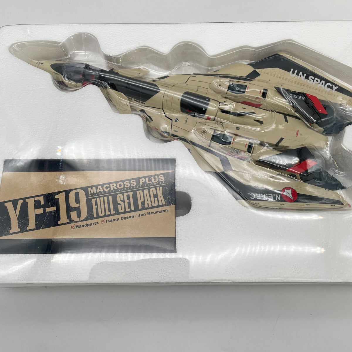 BANDAI DX Chogokin Macross Plus YF-19 Full Set Pack Figure
