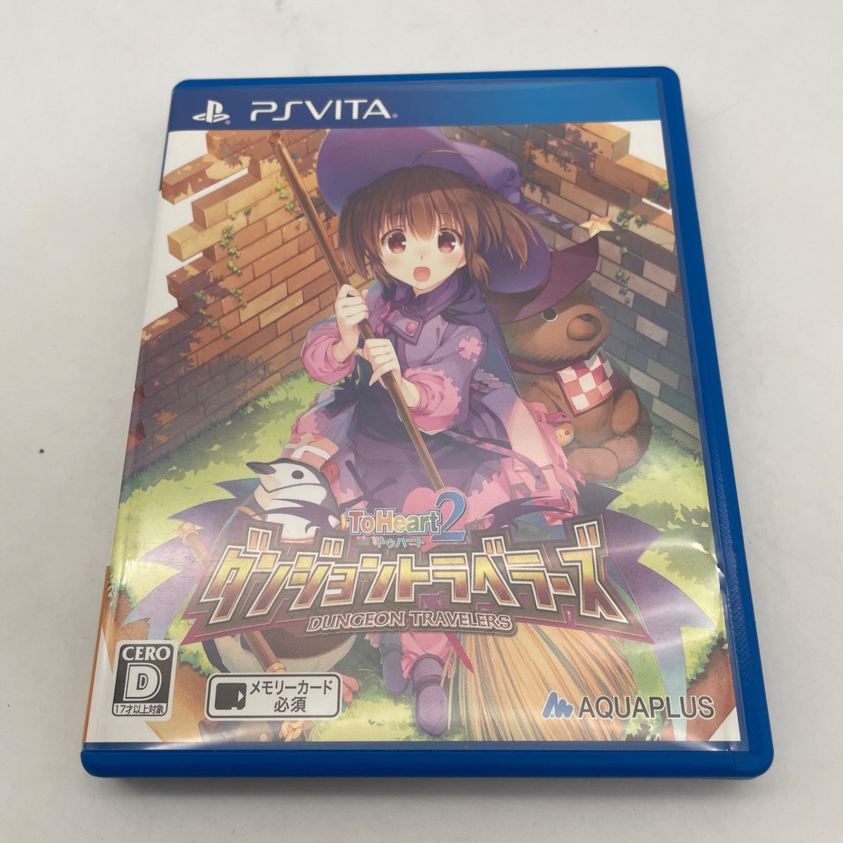 PS Vita ToHeart 2 Dungeon Travelers Aqua Plus Sony PlayStation Vita Japan