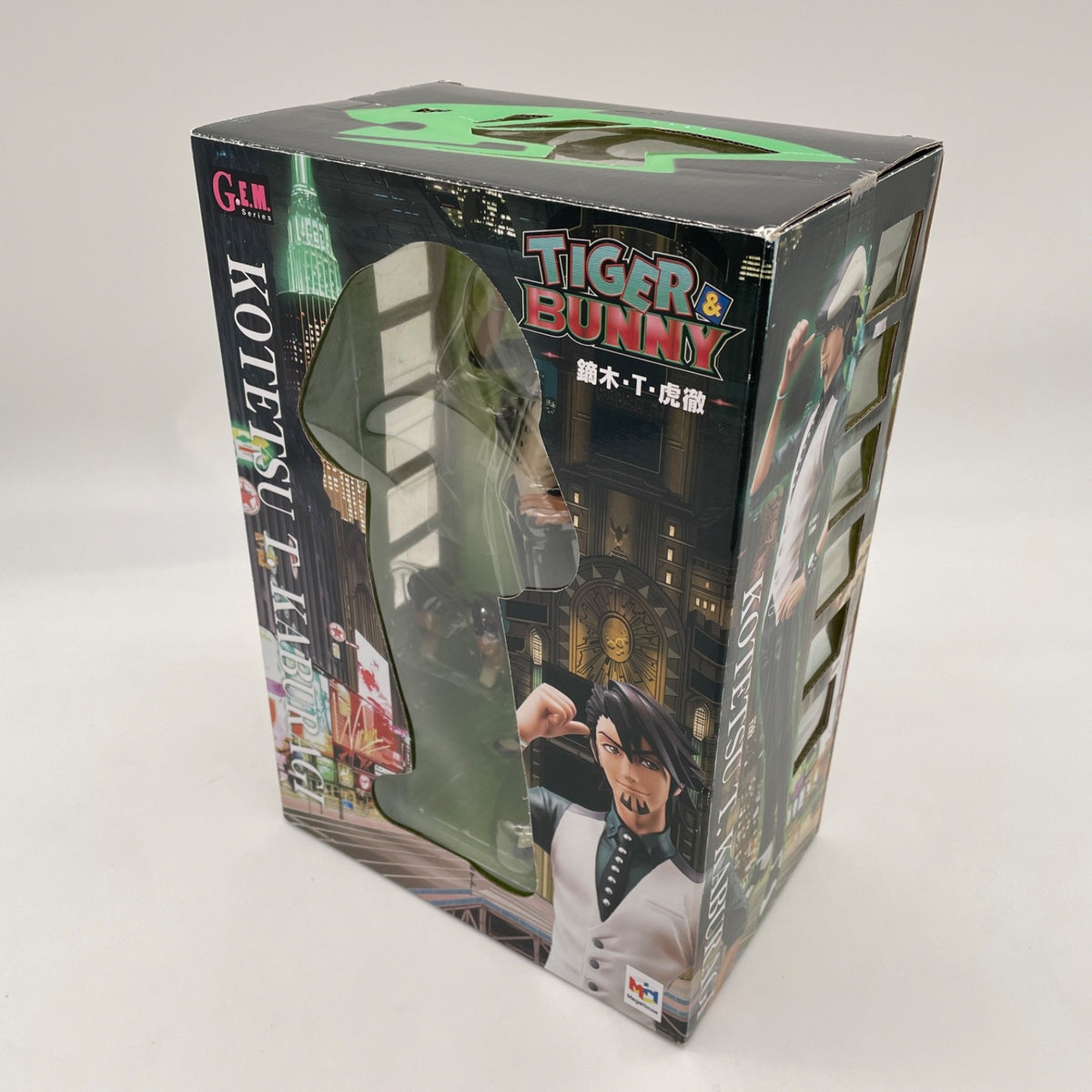 G.E.M Series Tiger & Bunny Kaburagi T. Kotetsu Figure Megahouse PVC