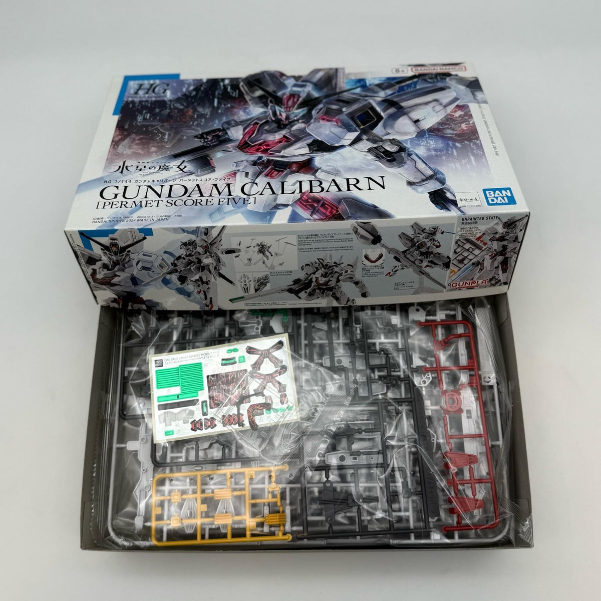 Premium Bandai 1/144 HG Gundam Caliburn Pamet Score 5 Model Kit JAPAN