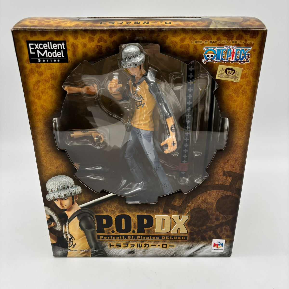 One Piece Portrait Of Pirates Neo DX Trafalgar Law Figure Excellent Model