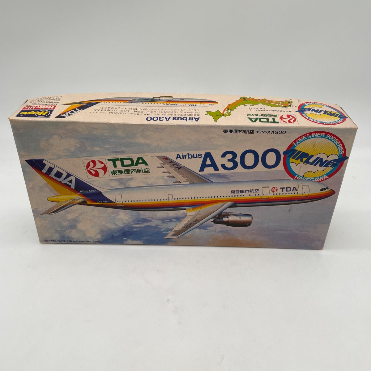 Plastic Model Kit 1/200 Toa Airlines Airbus A300 Loveliner 200 No9 Japan