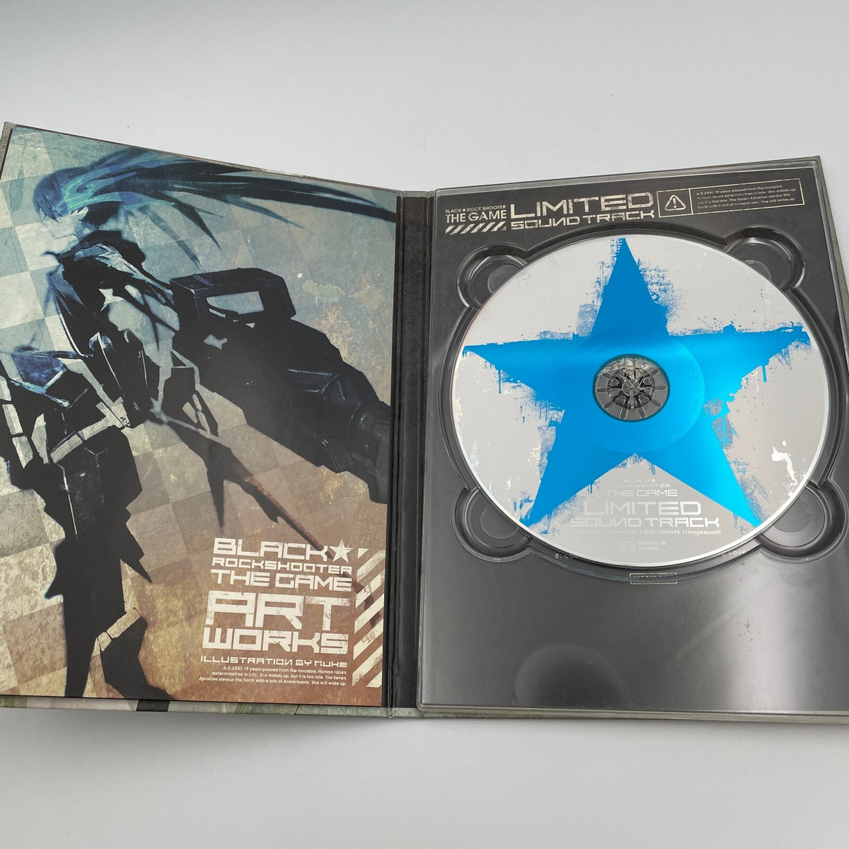 Black Rock Shooter Limited PSP White Premium Box with figma Figure Japan Import