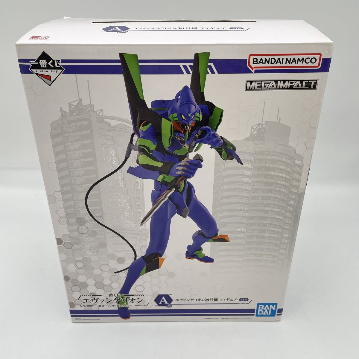 Evangelion Unit 01 Beast MEGAIMPACT Figure The Beast Ichiban kuji A BANDAI