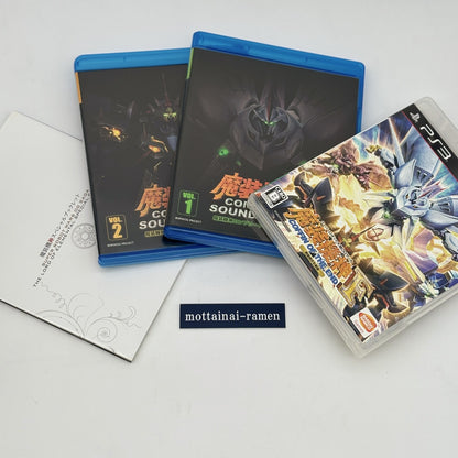 PS3 Super Robot Wars OG Saga Masou Kishin F Coffin of The End Limited Edition
