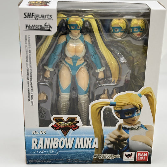 S.H.Figuarts Street Fighter V RAINBOW MIKA Figure CAPCOM Game BANDAI
