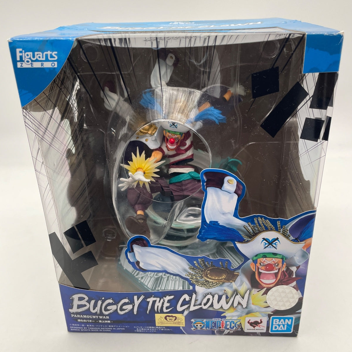 Figuarts ZERO Buggy The Clown Figure One Piece EXTRA BATTLE BANDAI