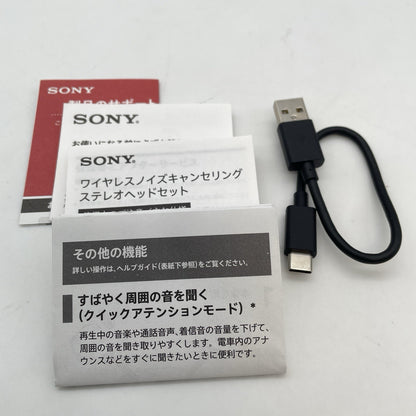 SONY WF-1000XM4 BM Wireless Earphone Black Noise Canceling Bluetooth