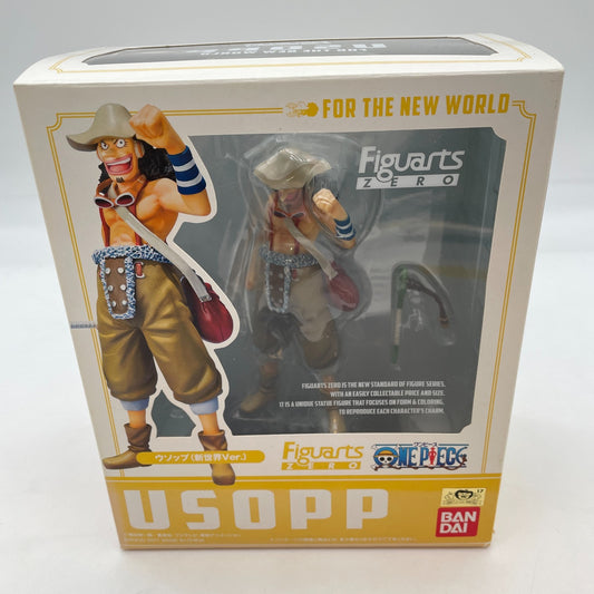 Figuarts Zero Usopp New World Version Action Figure One Piece BANDAI Toy