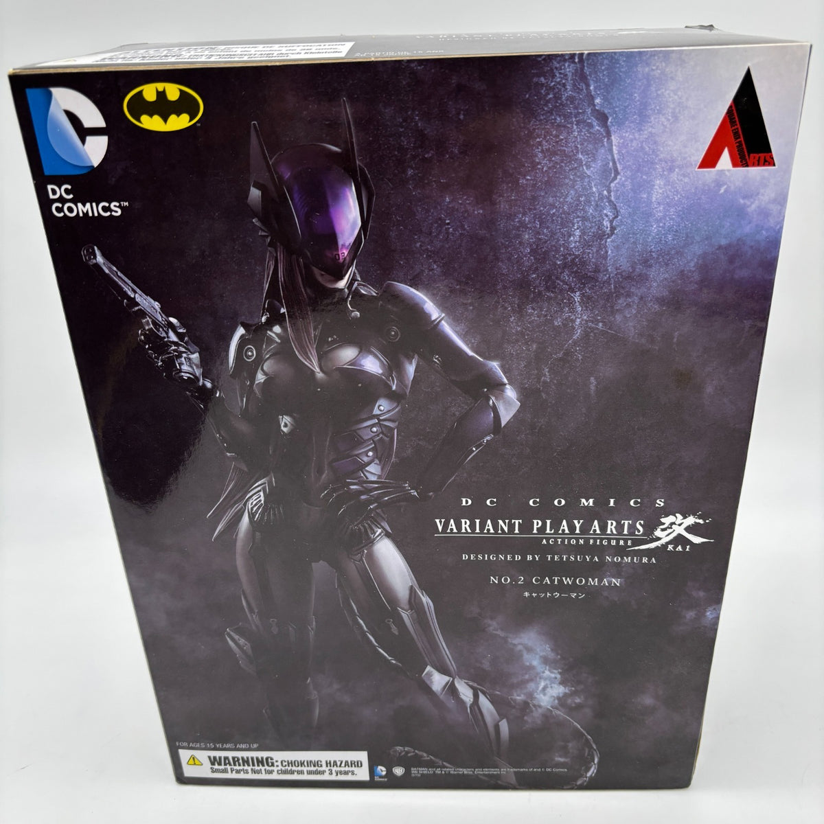 DC Comics VARIANT PLAY ARTS Kai Batman Catwoman DESIGNED BY TETSUYA NOMURA
