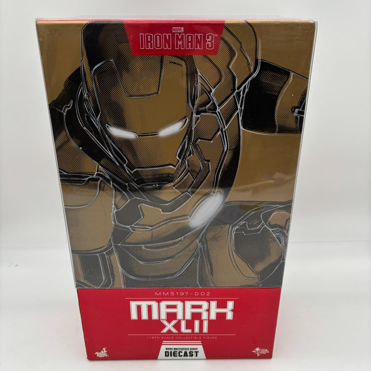Iron Man 3 Mark 42 1/6 Figure Movie Masterpiece DIECAST HOT TOYS Japan