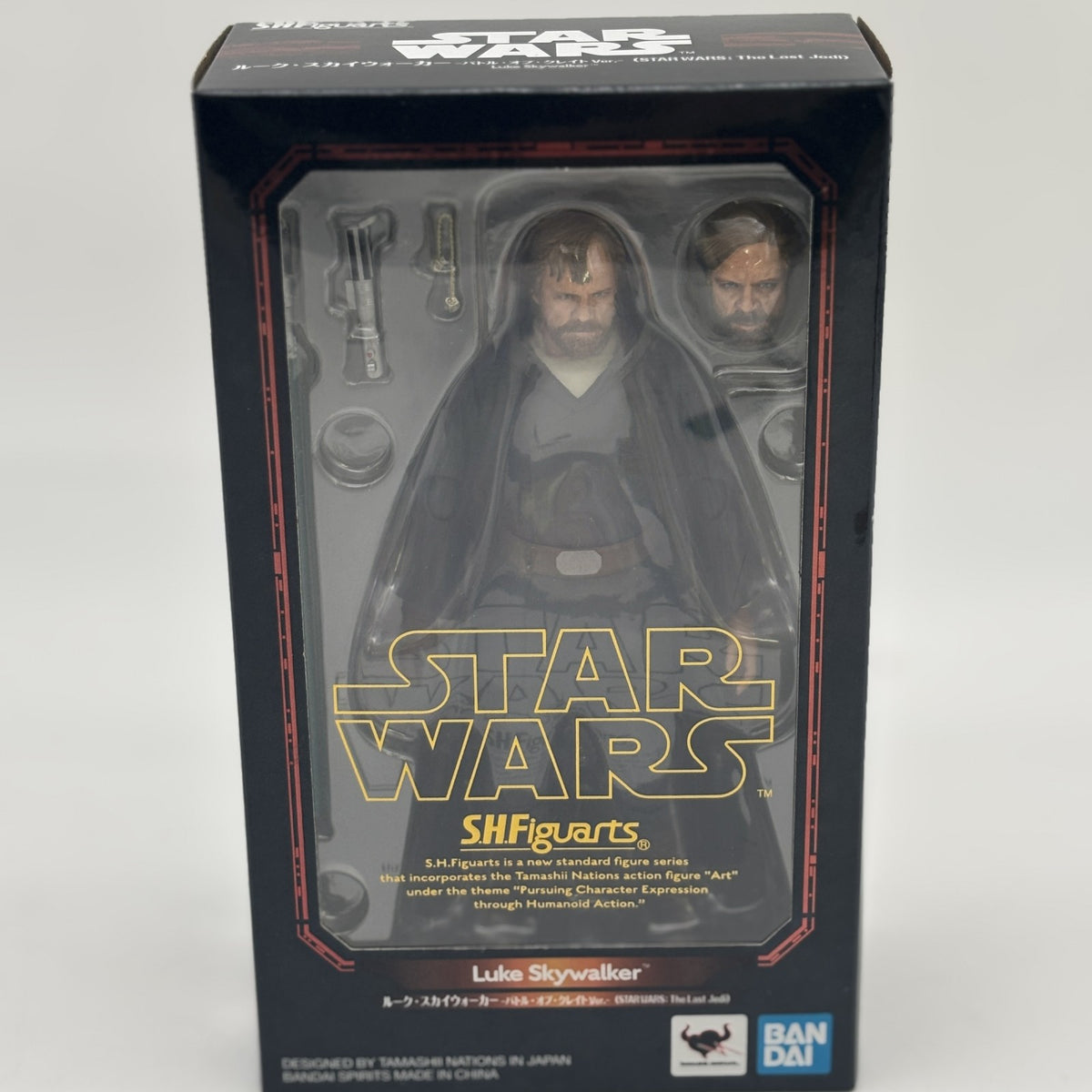 S.H.Figuarts STAR WARS The Last Jedi Luke Skywalker Battle of Crate Ver. BANDAI